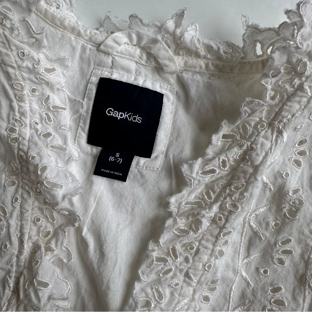 Gap Lace Eyelet Vest